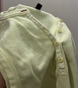 BDG Button-Up Tank Top