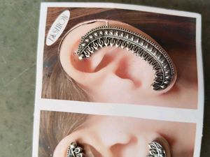 2 pair Boho Vintage Ear Cuff Earrings