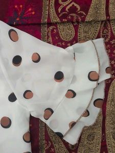 Polka Dot Blouse with Tie