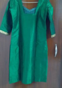 Royal Green Silk Suit