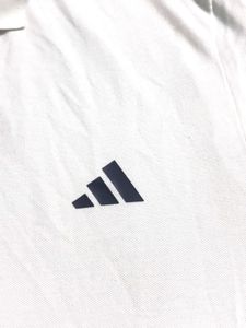 Adidas White Polo T-Shirt