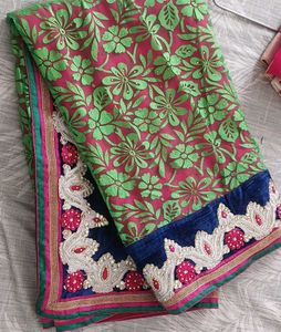 Pink &amp; Green Indian Outfit