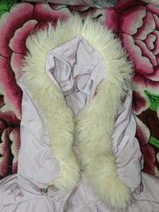 Lilac Hooded Puffer Jacket