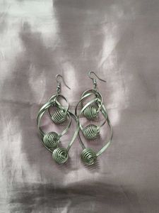 Statement Silver Earrings