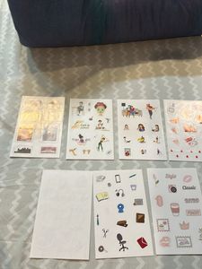 Factor Notes Cute Sticker Sheets Set Of 7