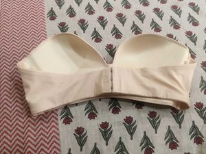 Strapless Beige Bra