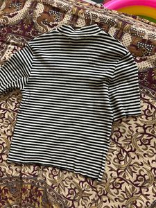 Black And White Color Top Of Bonjour