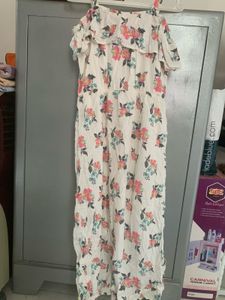 Floral Print Maxi Dress