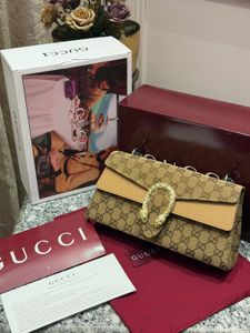 GUCCI Dionysus GG Supreme Shoulder Bag