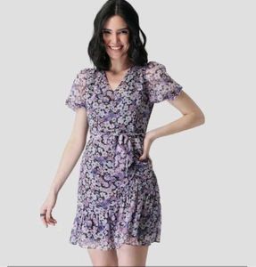 Floral Print Mini Dress