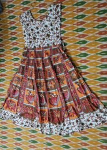 Vintage Print Dress