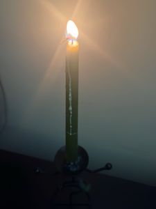 Diwali - Antique Metal Candle Holder