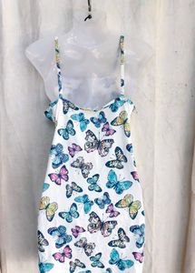 Butterfly Print Summer Dress