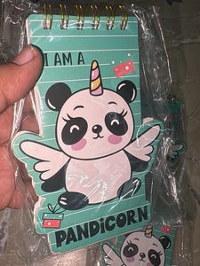 Cute Panda Notebooks Set of 4