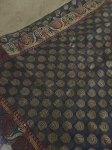 Elegant Paisley Patterned Saree