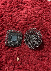 Statement Rings - Set of 2