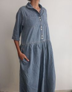 Denim Shirt Dress