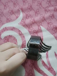 198.Wing Design Cuff Bracelet