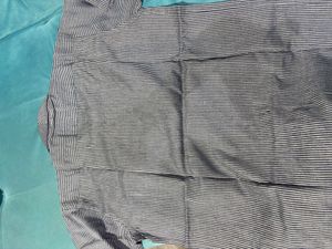 Men's Striped Casual Half Shirt
