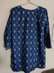Stylish Blue Printed Top