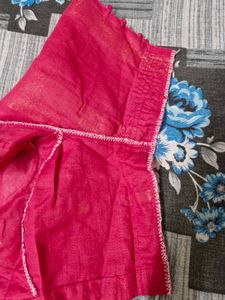 Crepe mysore Silk Saree and blouse