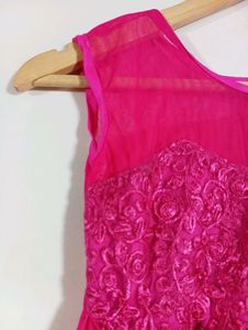 Festive wear Dark Pink Dress (Girl)