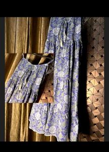 Designer embroidered dress