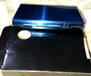 Blue Card Holder Wallet