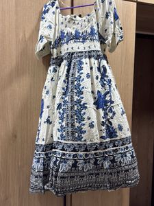 Boho Floral Print Maxi Dress