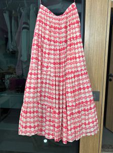 Boho Tiered Midi Skirt with blouse