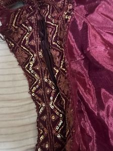 Embroidered Kurta with Tassel Hem