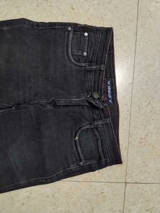 Grey Washed Denim Jeans