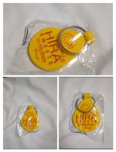 SET OF 3 KEYCHAINS