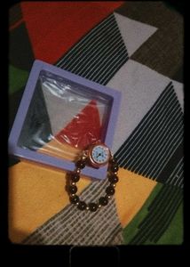 Girls Hand Beads Watch 😉🤎💖
