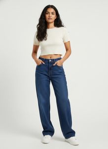 URBANIC Navy Blue Jeans