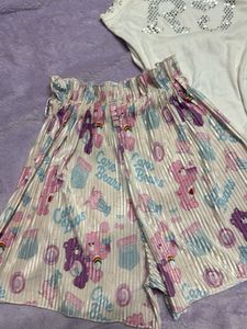Cute Care Bear Tank Top &amp; Shorts Set32-34