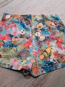 floral  combo Of Four Imported Fabric Bra N Panty