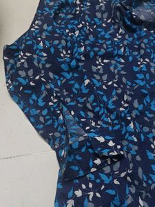 HANG UP Men's Blue Floral Shirt