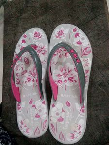 Floral Flip Flops