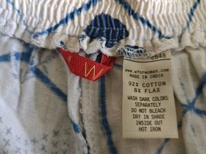 W brand, Size 8 pant / parallel pan