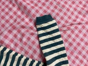 Striped Bear Outfit for Toddlers