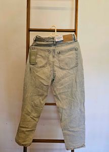 H &amp; M Light Wash Mom Jeans