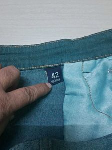 Teal Denim Jeans of 1