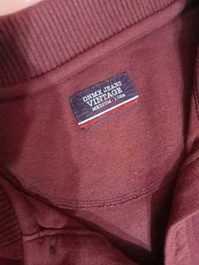 Maroon Polo T-Shirt