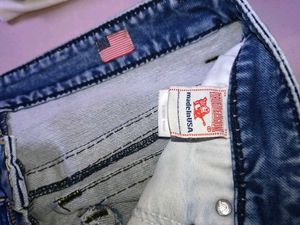 TRUE RELIGION Stylish Blue Denim Jeans