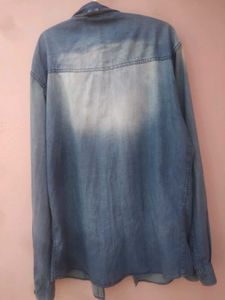 Stylish Blue Denim Shirt