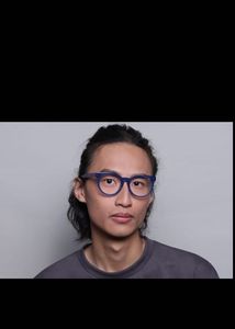 Kenzo Blue Round Glasses