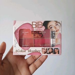 BB Beauty & Babe 4 Color Blusher Palette