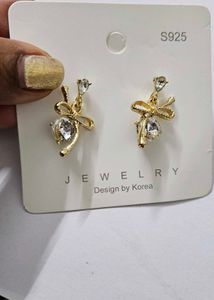 Cute Bowknot Drop Earrings korean earring