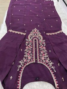 Embroidered Kurta Set with Dupatta
